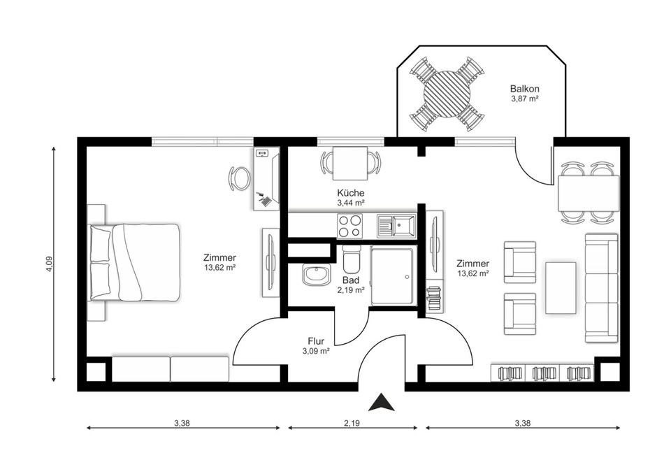 Provisionsfrei für den Käufer… Vermietete Wohnung in Pankow – Sichere Investition in Berlin