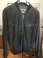 Velourlederjacke Lederjacke Velour blau/scharz 54 / XL Berlin - Wilmersdorf Vorschau