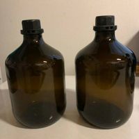 Glasflasche Flasche Braun Glas 2,5 Liter 2500ml Küche Deko Vase Niedersachsen - Gorleben Vorschau