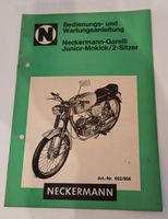 Neckermann-Garelli Junior-Mokick 2-Sitzer Bedienung u. Wartung Hessen - Dautphetal Vorschau