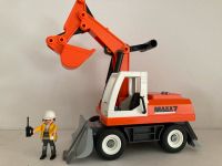 PLAYMOBIL 6860 Schaufelbagger mit Räumschild orange Nordrhein-Westfalen - Geilenkirchen Vorschau