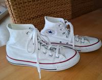Converse All Star Chucks, weiß, Größe  3 Niedersachsen - Weyhe Vorschau