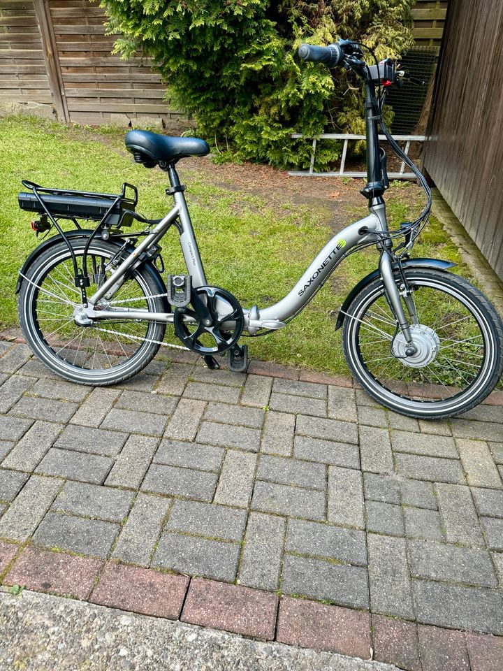 E-Bike Faltrad/Klapprad Saxonette Compact Plus, super Zustand in Mülheim (Ruhr)