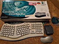 Logitech Cordless Desktop Pro Tastatur Wheel Maus Niedersachsen - Hesel Vorschau