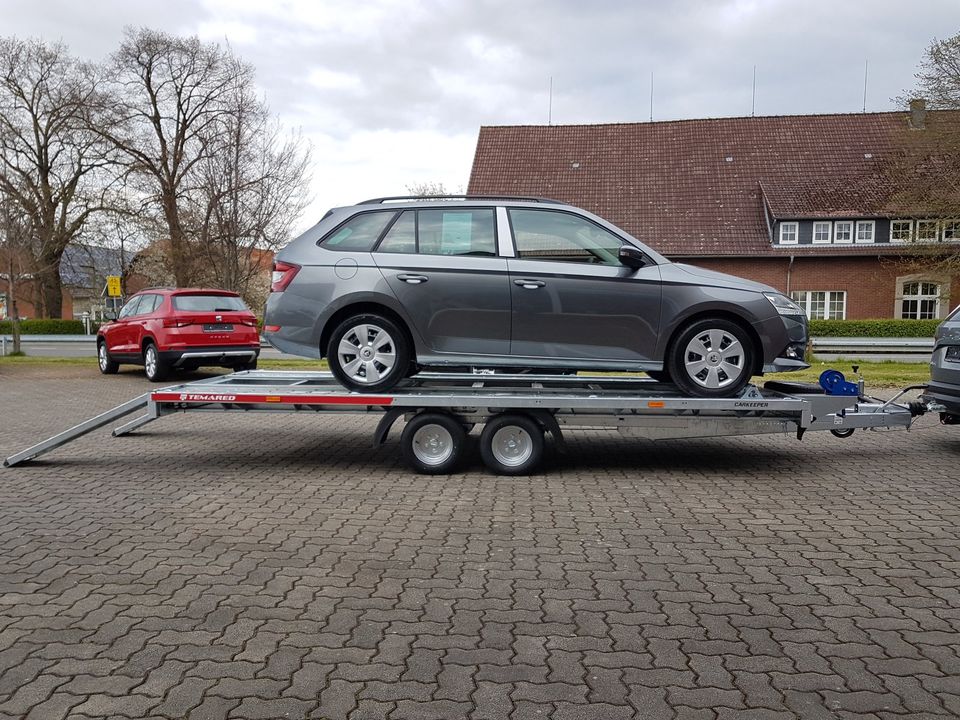 Temared Carkeeper 4520/2 S 2,7t Autotransportanhänger kippbar in Lüdersfeld