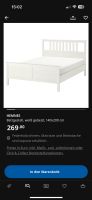 Ikea Hemnes Bett 140x200 mit Bettkasten 2er Nordrhein-Westfalen - Krefeld Vorschau