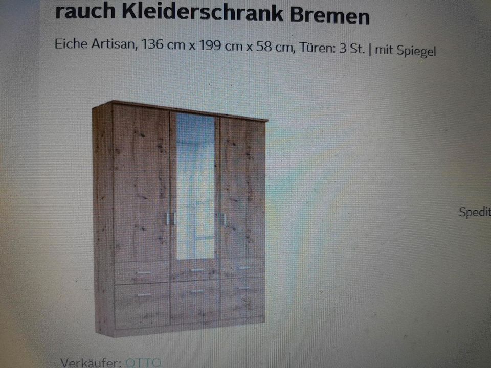 Rauch Kleiderschrank Bremen NEU in Niedersachsen - Celle | eBay  Kleinanzeigen ist jetzt Kleinanzeigen