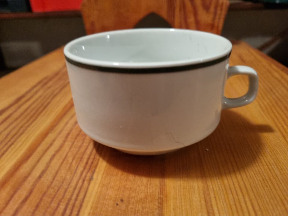 Mitropa Tasse groß, große Suppentasse, original in Vetschau