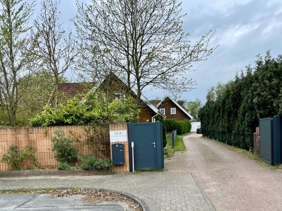 Wohnhaus im nordischen Stil im Gewerbegebiet in Ritterhude