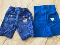 Steiff Shorts kurze Hose blau Größe 80 86 92 Sachsen - Chemnitz Vorschau