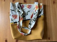 Handtasche Blüten, senfgelb Thüringen - Ohrdruf Vorschau