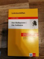 Lektürehilfen Der Hofmeister/ Die Soldaten J.M.R. Lenz Niedersachsen - Eydelstedt Vorschau