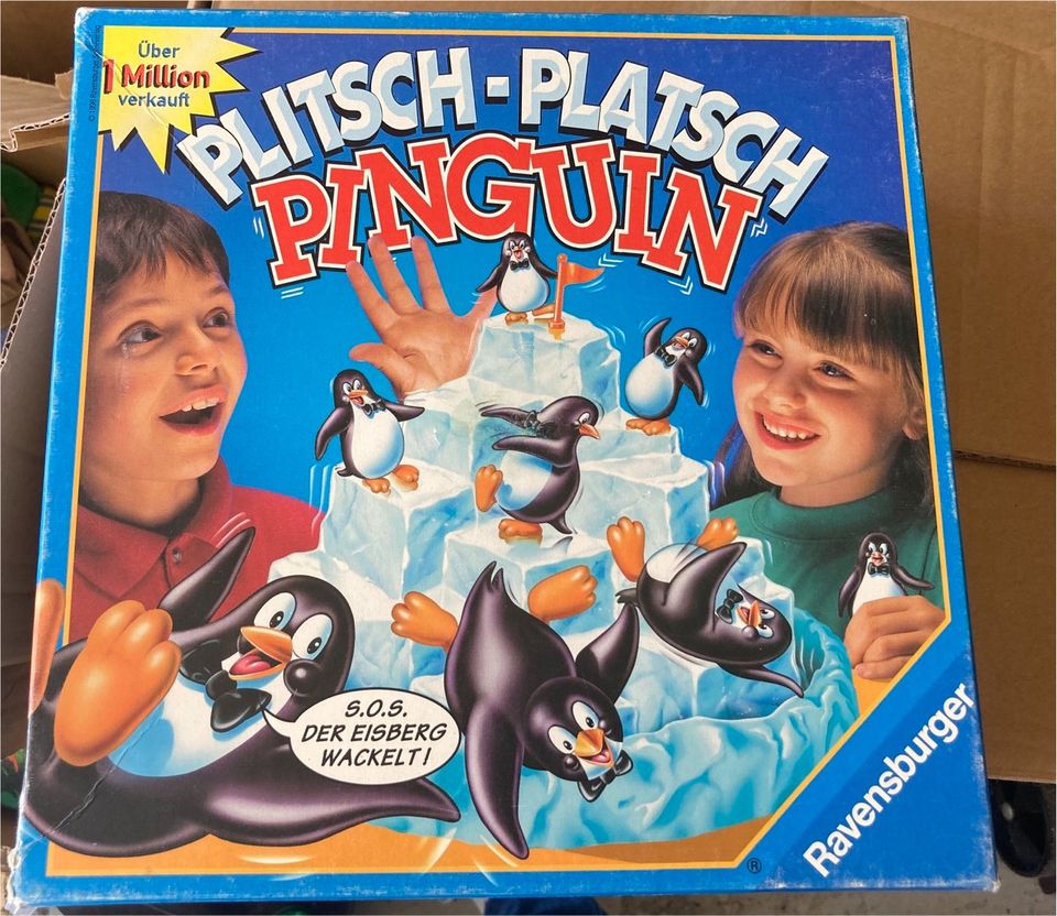 RAVENSBURGER Plitsch-Platsch Pinguin Spiel 21288 TOP-Zustand! in Jever