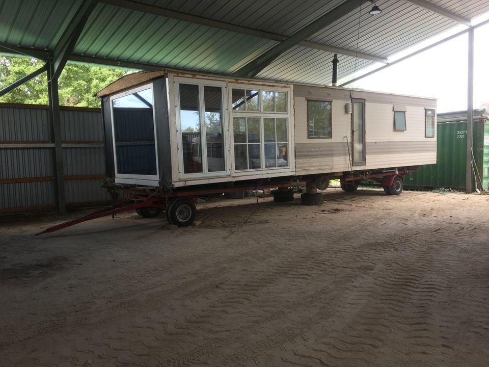 Mobilhome 11m x 3,70m - 3Zimmer Küche Bad - Neue Brennwertheizung in Bornheim Pfalz