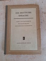 DIE DEUTSCHE SPRACHE / Fachbuchverlag LEIPZIG 1954, Ostalgie alte Sachsen-Anhalt - Merseburg Vorschau