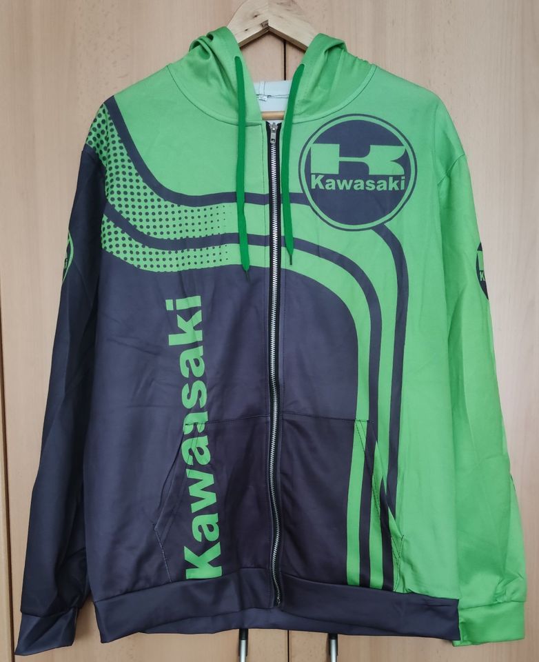 Kawasaki Jacke-Hoodie dünne Ausführung ***neu*** in Lüdinghausen