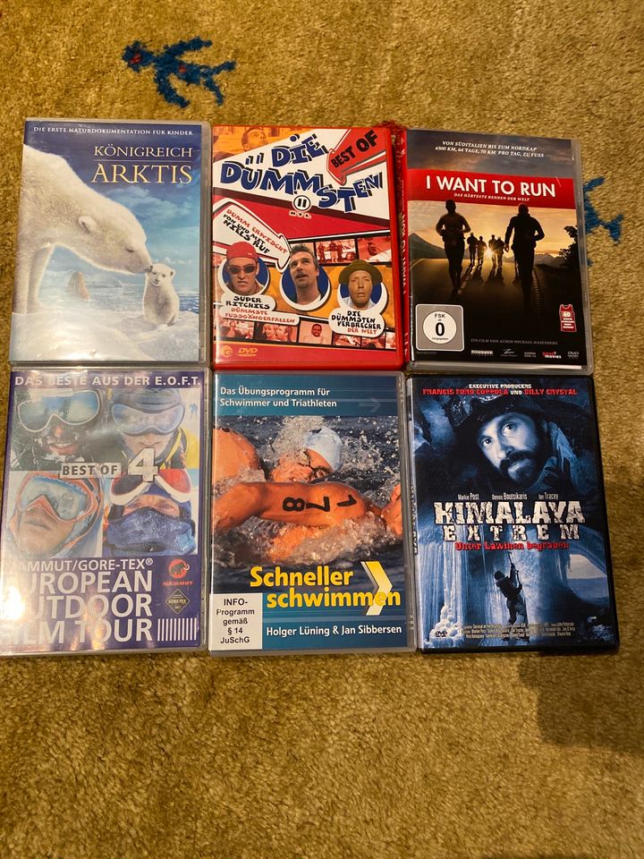 6x DVDs European Outdoor FilmTour Schneller schwimmen Himalaya et in Fürth