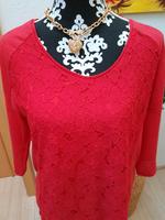 Hübsches Strick Spitzen Shirt Pullover L und M Bayern - Sulzberg Vorschau