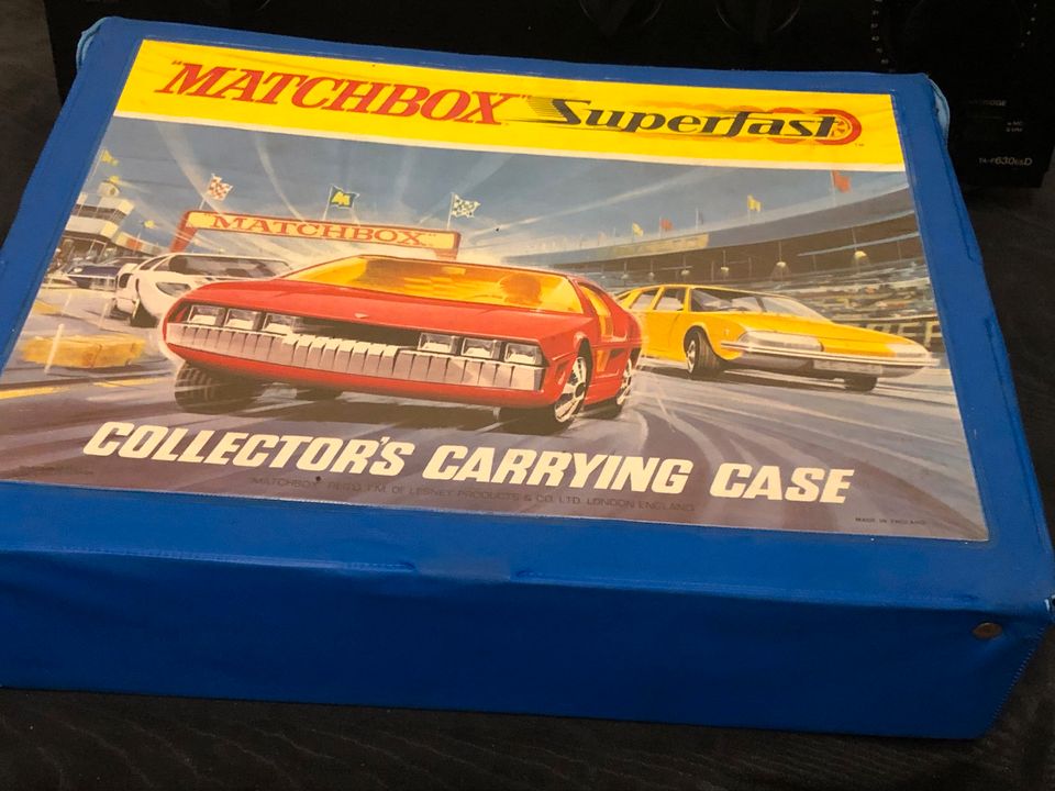 Matchbox Superfast Collectors Carrying Case, Sammelkoffer, 70er in Neuss