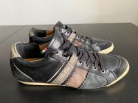 Pantofola d'Oro Herren Schuhe 44 Leder Sneaker Turnschuhe Schwarz Baden-Württemberg - Karlsruhe Vorschau