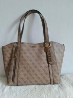 GUESS Shopper Handtasche in braun mit all-over print Nordrhein-Westfalen - Witten Vorschau