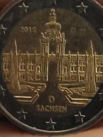 2 Euro Münze Sachsen 2016 mit Prägung D D und J T Nordrhein-Westfalen - Lemgo Vorschau