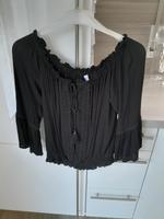 NEU / Off-Shoulder Shirt schwarz Gr. S Saarland - Wadgassen Vorschau