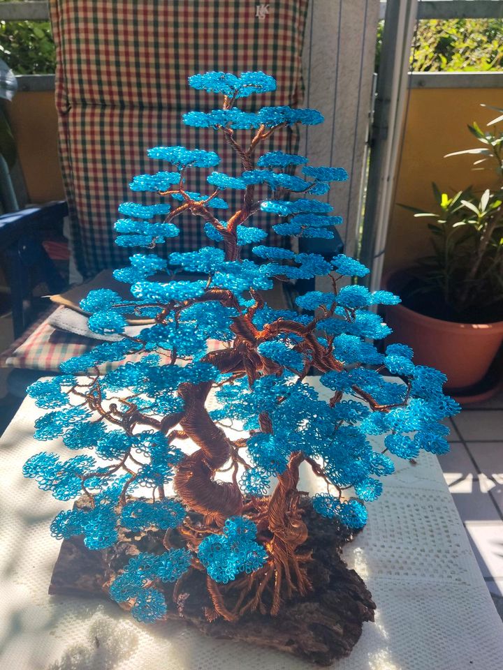 Drahtbaum Bonsai Geschenk Unikat in Stuttgart