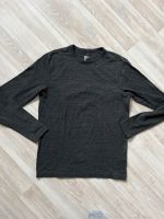 H&M  Basic Shirt Langarmshirt Gr S Strech dunkelgrau  meliert Niedersachsen - Lüneburg Vorschau