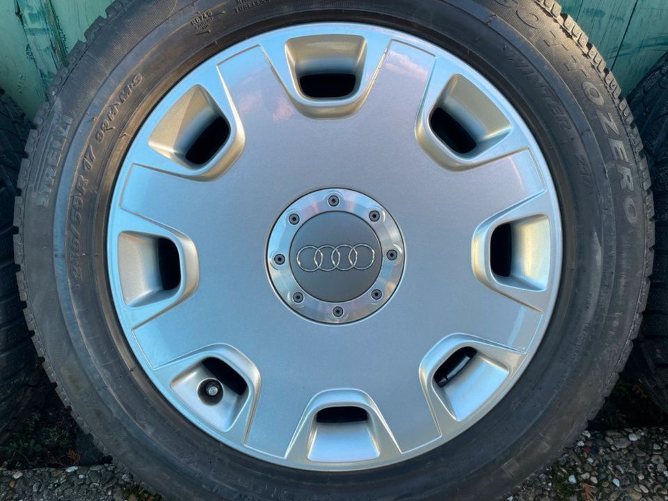 Audi A8/S8 D3/4E Alu Winterradsatz 7,5Jx17,ET40 235/55 R17 99H in Hochheim am Main