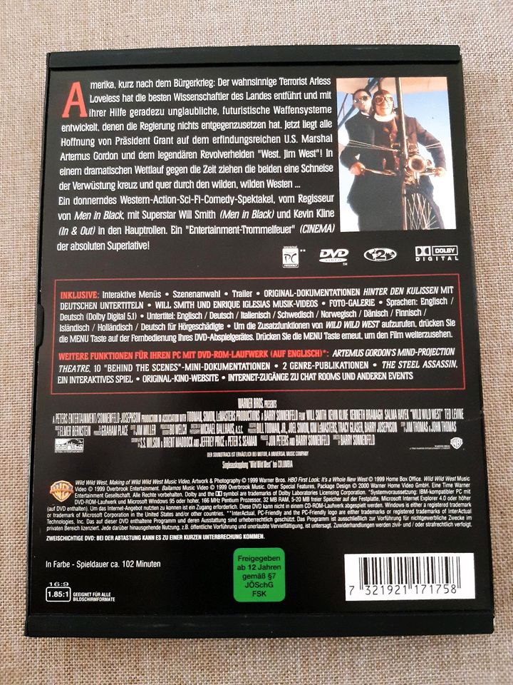 DVD "Wild Wild West" Will Smith in Berlin