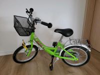Puky Fahrrad mit Körbchen 16 Zoll grün Sachsen-Anhalt - Wanzleben Vorschau