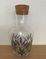 Karaffe Glas Krug Lavendel England Flasche Niedersachsen - Stade Vorschau
