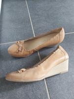 Marco Tozzi Keil Pumps Leder camel braun 40 neuw Bayern - Pommersfelden Vorschau