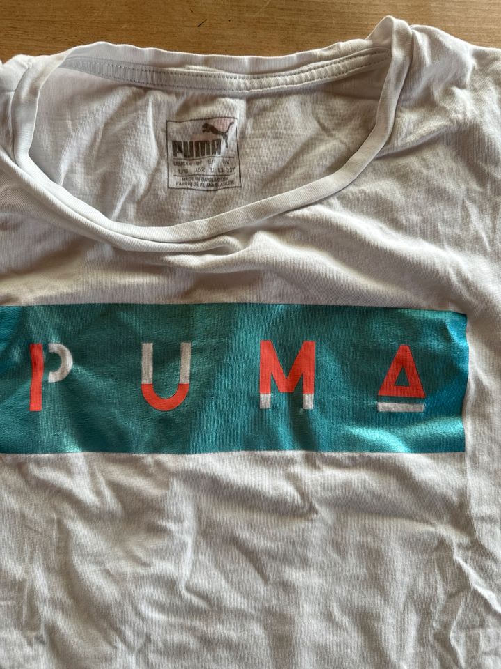 Puma T-Shirt Shirt 152 weiß in Salem