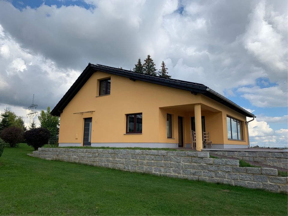 Neugebautes Einfamilienhaus mit Fernblick in  Randlage von Herrnhut in Herrnhut