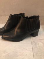 Högl Stiefeletten - schwarz - Leder - Größe 38,5 / 5,5 Hessen - Usingen Vorschau