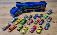 Hot Wheels Autotransporter Auto Aufbewahrung inkl. 20 Autos Bayern - Gattendorf Vorschau