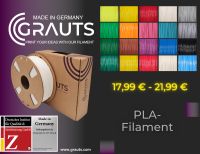GRAUTS PLA-Filament! Made in Germany! Verschiedene Farben Nordrhein-Westfalen - Löhne Vorschau