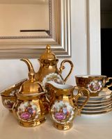 Bavaria gold Victorian FRAGONARD Kaffee Tee Set 24K Vergoldet Frankfurt am Main - Gutleutviertel Vorschau