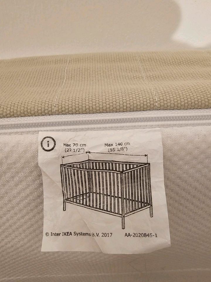 Ikea Sundvik Babybett, weiß 70x140 cm in Markt Indersdorf