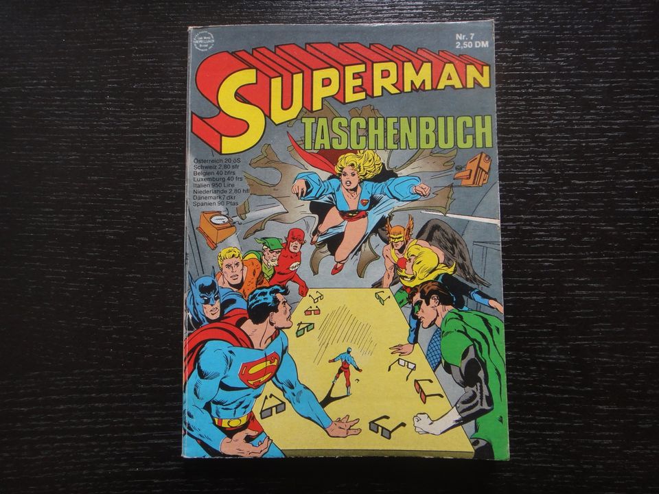 Superman Taschenbuch Nr. 7. Sehr guter Zustand (1, 1-2). 1. Aufl. in Hessen  - Wiesbaden | eBay Kleinanzeigen ist jetzt Kleinanzeigen
