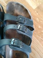 Birkenstock Florida Glattleder, schwarz, Gr.39, Kork Leipzig - Connewitz Vorschau