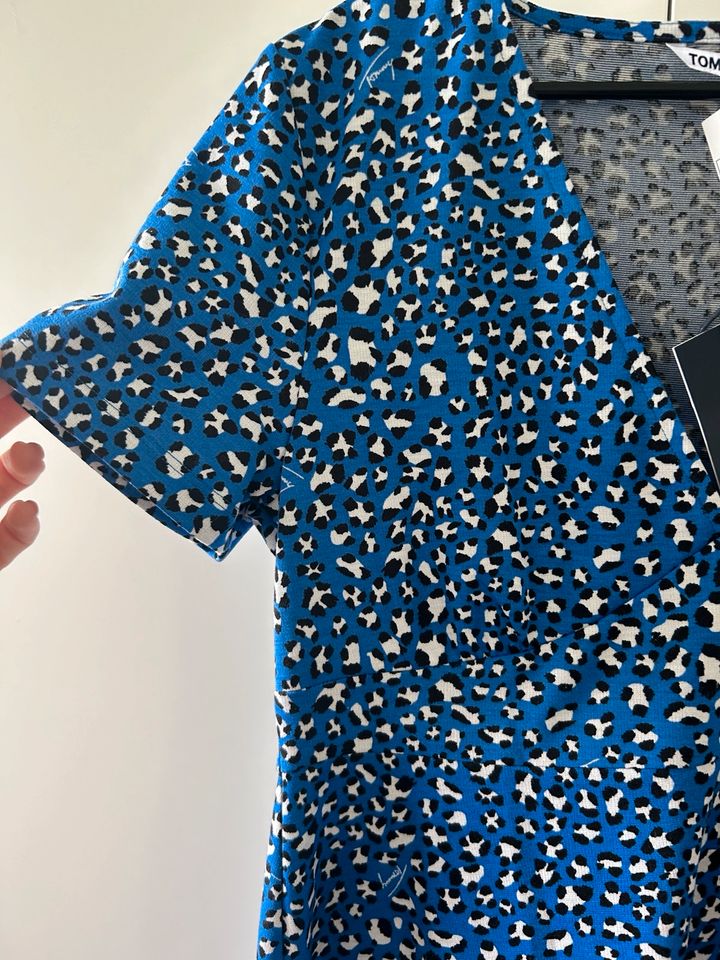 Tommy Hilfiger Kleid Stretch Leoparden Muster / M-L in Kammeltal