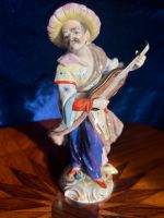Porzellan Figur Malabar mit Mandoline Älteste Volkstedt Thüringen - Weimar Vorschau