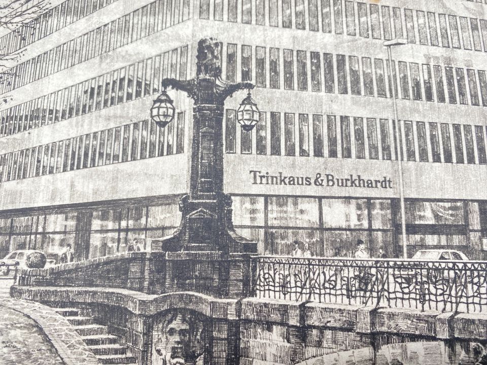 HEINZ WEHLISCH TRINKHAUS& BURKHARDT DÜSSELDORF ORIGINAL RADIERUNG in Berlin