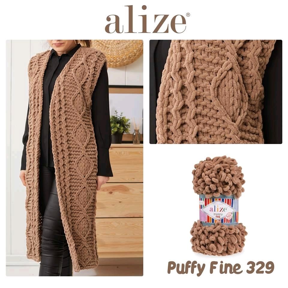 Alize Puffy Fine. Garn zum Fingerstricken. in Bochum