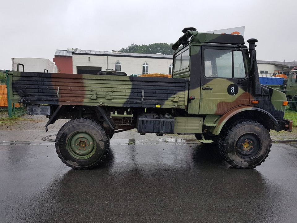 Unimog U 1300 L- ex Bundeswehr -, TÜV neu , H Kennz. in Lienen