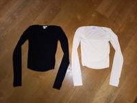2 Langarm Tops/ schwarz + weiß/ Amisu/ Gr. XXS Wandsbek - Hamburg Bramfeld Vorschau