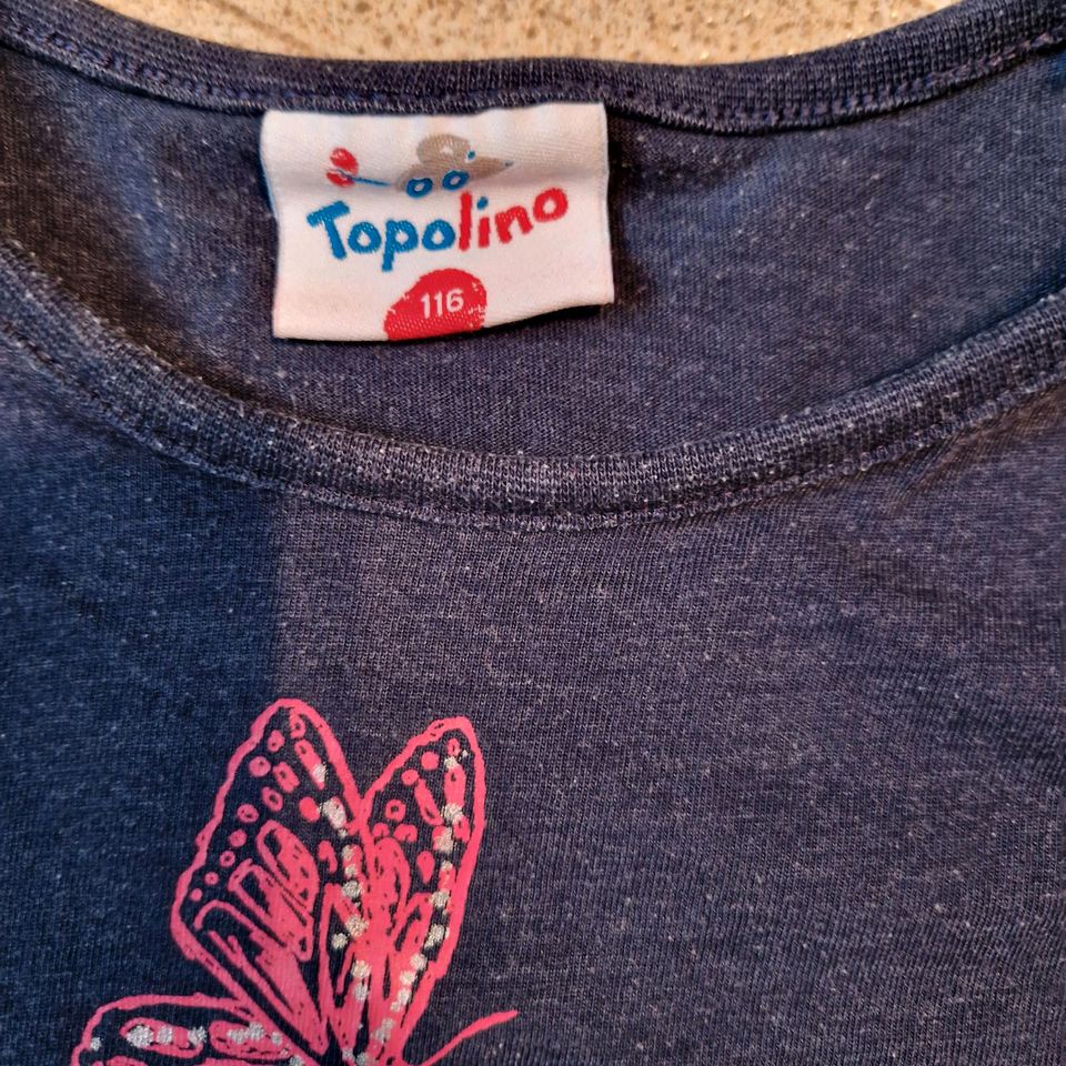 Langarmshirt Größe 116 Topolino in Eggolsheim